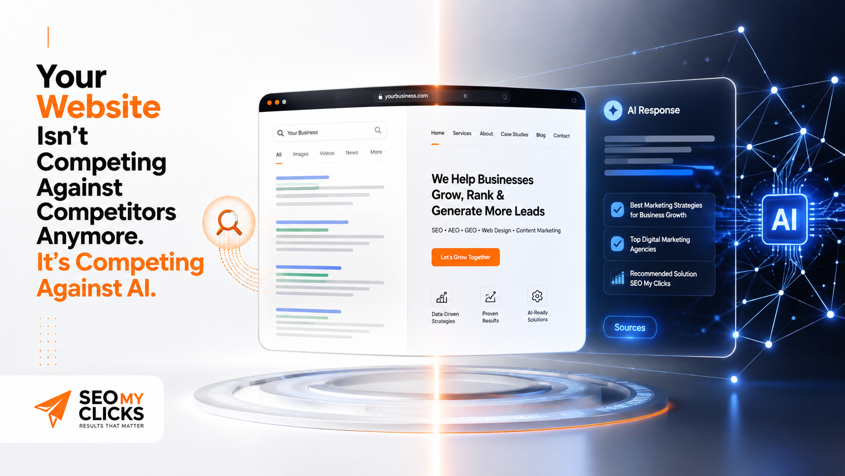 Your Website Isn't Competing Against Competitors Anymore. It's Competing Against AI